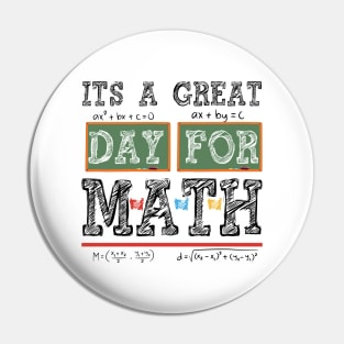 Math Teacher Pin