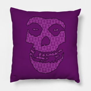 Crimson Ghost - Purple Aliens Pillow
