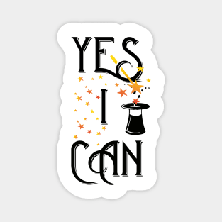 Yes I Can Magnet