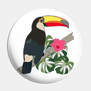 Jungle toucan Pin