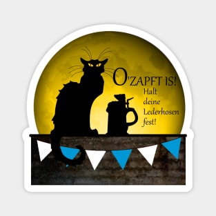 Chat Noir Oktoberfest Magnet