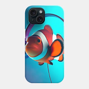 Clownfisch Headphones Phone Case