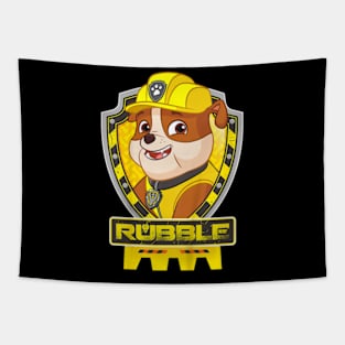 Kids Rubble Cute Cartoon Tapestry