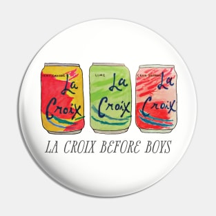 La Croix Before Boys Pin