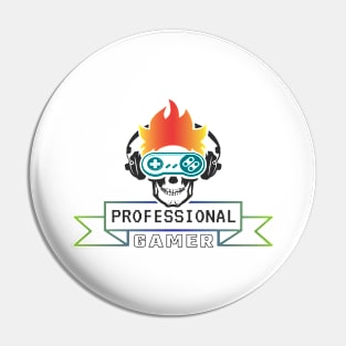 Professional Gamer Pin