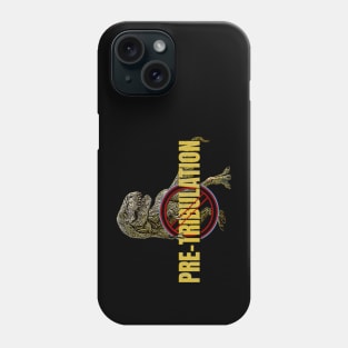 No Pretribulation T-rex Dinosaur of Trouble first symbol Phone Case