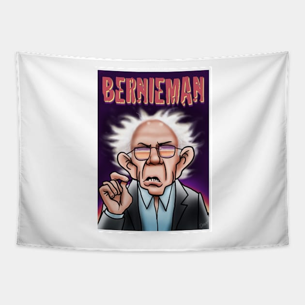 Bernie Sanders Tapestry by donar