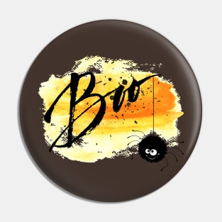 Bio Halloween Pin