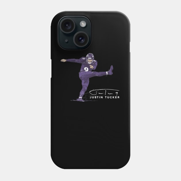 Justin Tucker Baltimore Golden Leg Phone Case by Buya_Hamkac