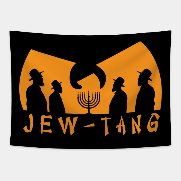 Jew Tang Tapestry by mech4zone