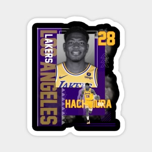 Los Angeles Lakers Rui Hachimura 28 Magnet