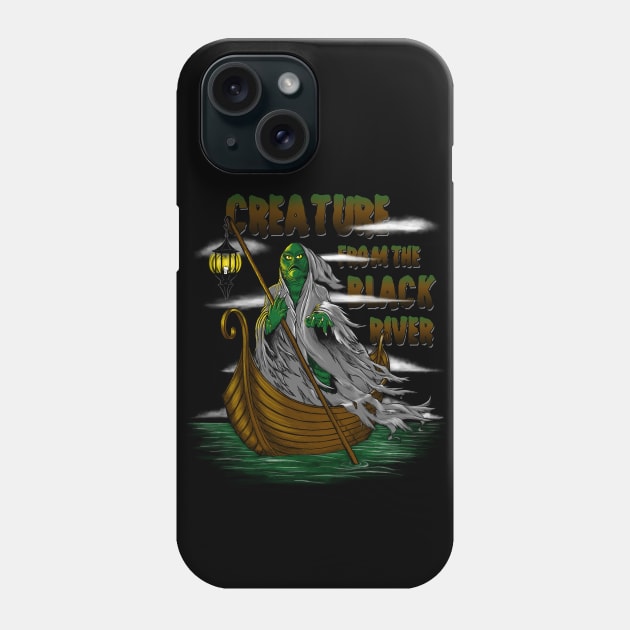 Pay the Gill-Man Phone Case by SwanStarDesigns