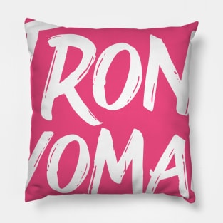 strong woman feminist Pillow