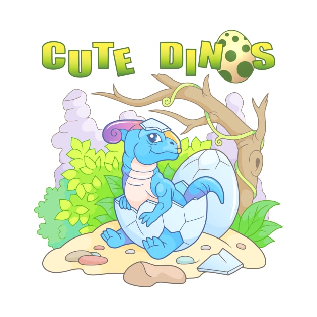 little cute dinosaur by YMFargon