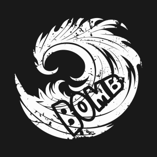 Huge Wave Surfing - Bomb Surfer T-Shirt