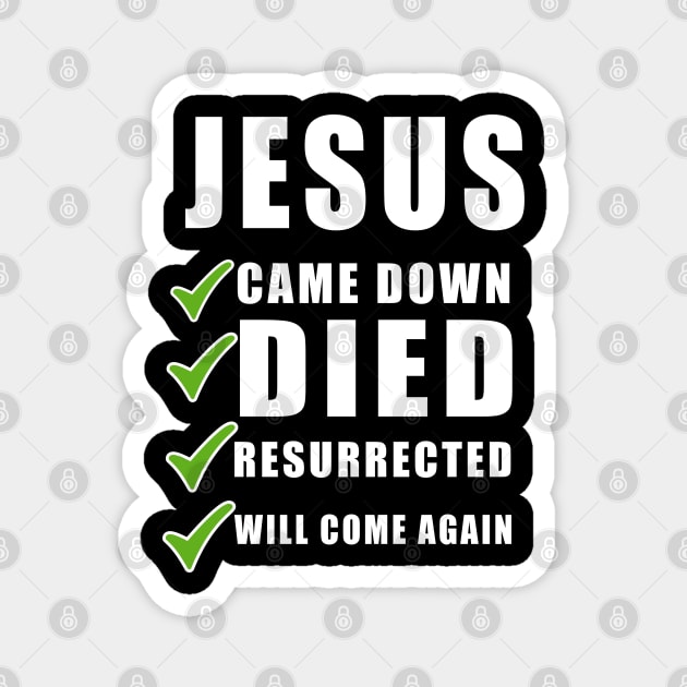 Jesus Christ Christian Gift Magnet by Douglas's Store 3