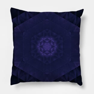 February Birthstone Crystal Amethyst Pillow