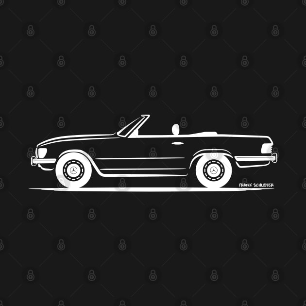 Mercedes SL Type W107 450SL 560SL White by PauHanaDesign