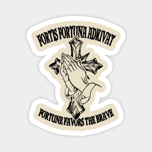 Fortis Fortuna Adiuvat - John Wick Tattoo Magnet