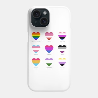 Lgbtqi+ Flags History Phone Case