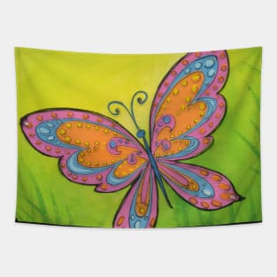 Groovy Butterfly Tapestry