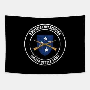 23rd Infantry Division (distressed) Tapestry