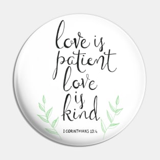 Love is Kind Pin