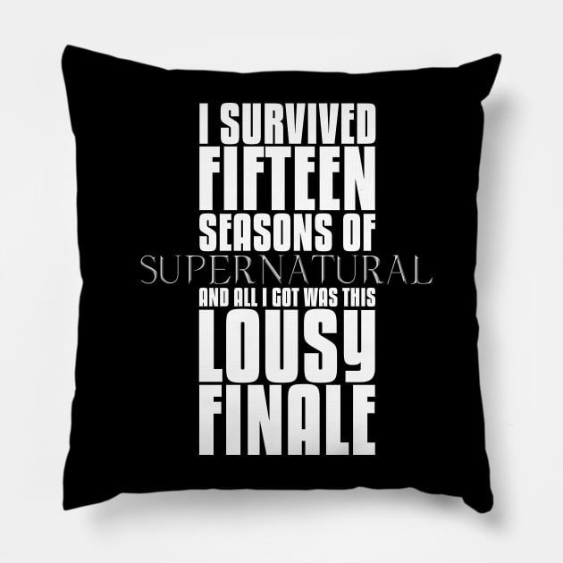 This Lousy Finale Pillow by Porcupine8