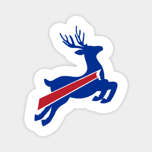 Buffalo Bills Reindeer Christmas Holidays Magnet