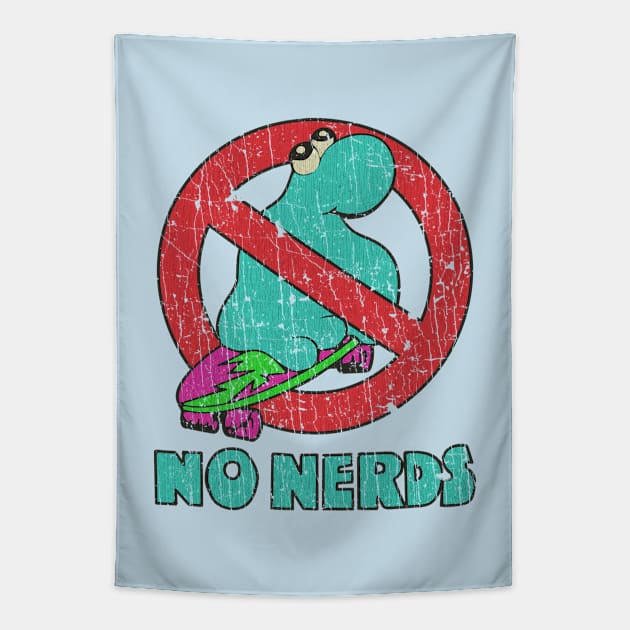 No Nerds Skater 1986 Tapestry by JCD666