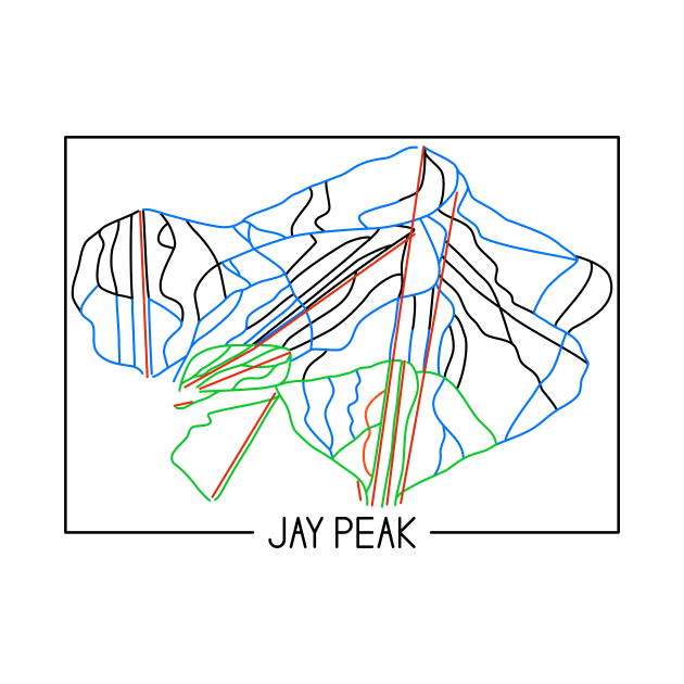 Jay Peak Trail Rating Trail Map by ChasingGnarnia