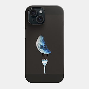 Planet on a fork Phone Case