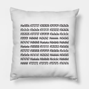 50 Shades of Gray Pillow