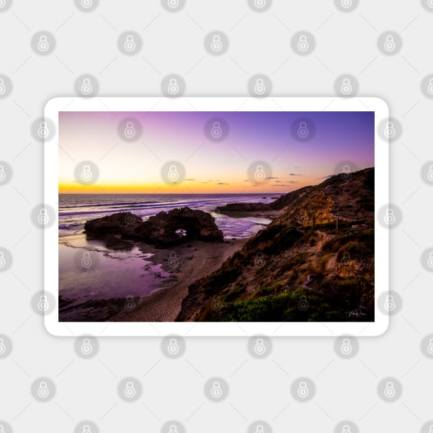 London Bridge, Portsea, Mornington Peninsula, Victoria, Australia. Magnet by VickiWalsh