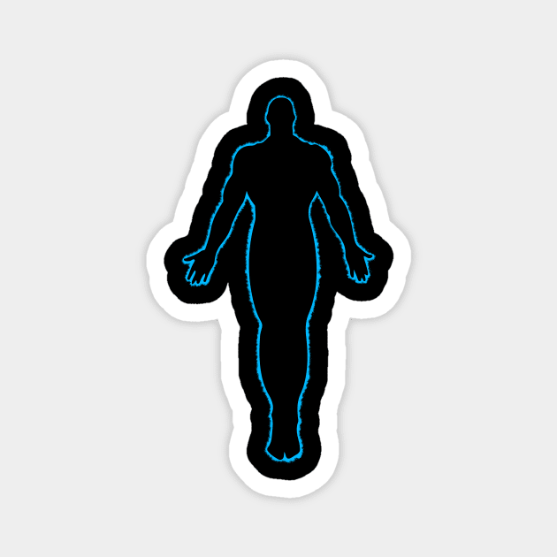 Dr Manhattan Watchmen Magnet by Bukeater