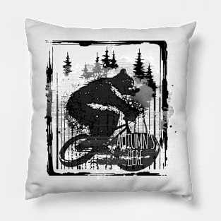 Autumn adventure Pillow