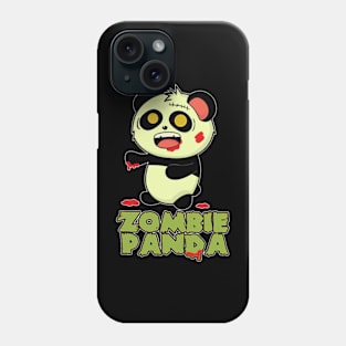 Panda zombie Phone Case