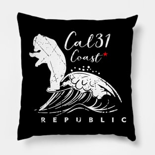 CAL31 Coast Republic Vintage Pillow