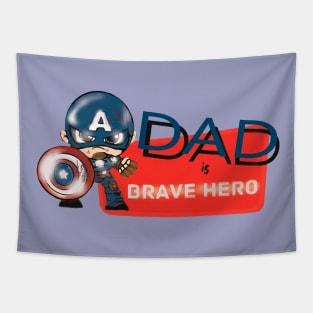 Dad is my Hero Tapestry