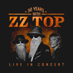 ZZTops Rock Band 50 T-Shirt