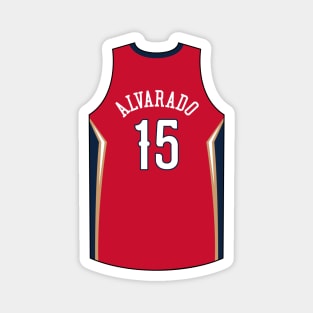 Jose Alvarado New Orleans Jersey Qiangy Magnet