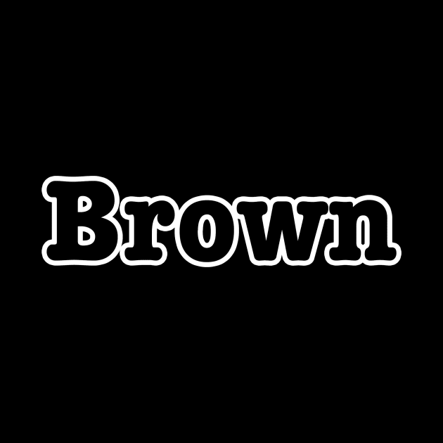 Brown by lenn