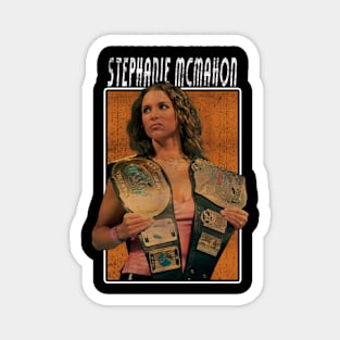 Vintage Wwe Stephanie Mchmahon Magnet