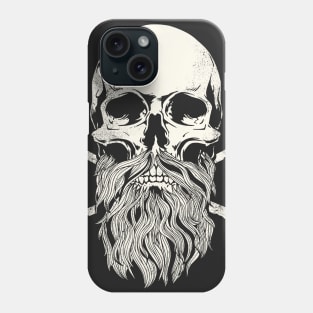 Bearded Skull Phone Case