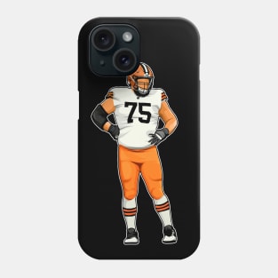 Joel Bitonio #75 Wait for the Snap Phone Case