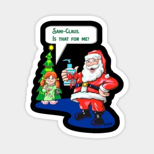Funny Santa Claus original santa Magnet