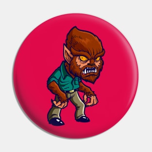 Werewolf Pin