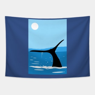 Southern whale Tapestry