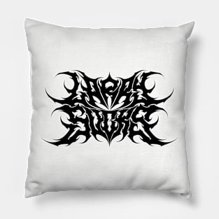 Larry Sucks Metal 2 Pillow