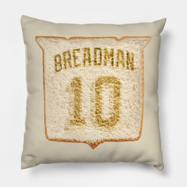 Artemi "Breadman" Panarin Pillow by LPdesigns